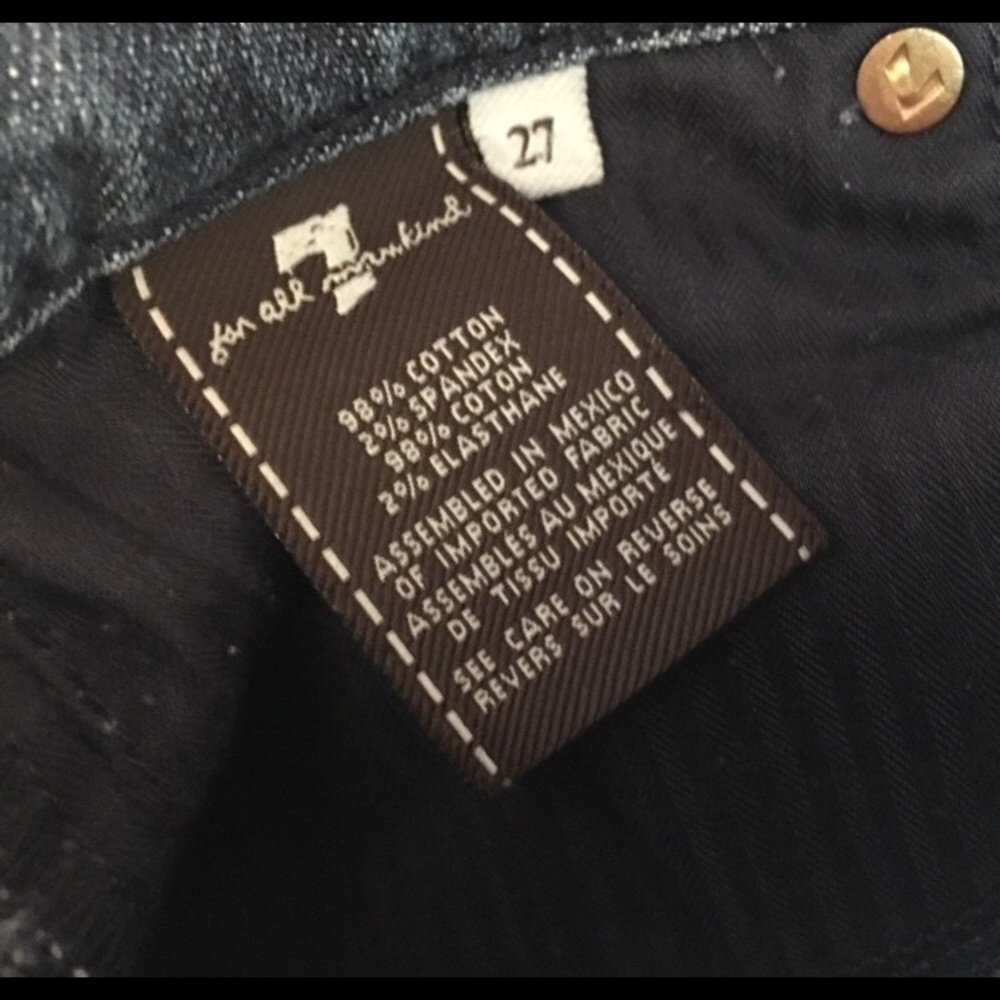7 For All Mankind "Roxanne" Jeans - Picture 5 of 5